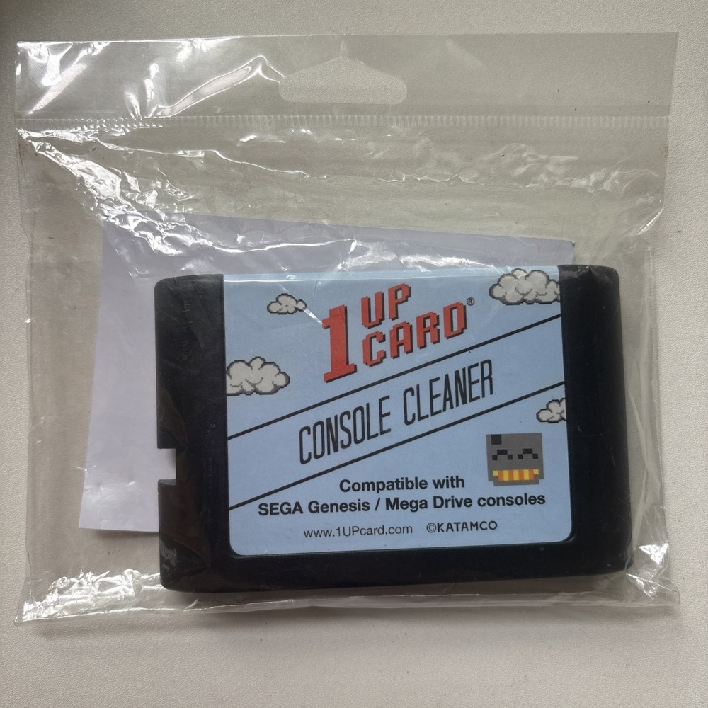 1UPcar Cleaning Compatible With SEGA /Mega Drive Console & Video Game Cartridges
